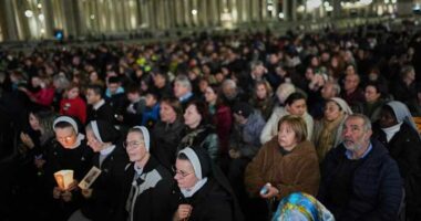 Pope, responding well, rests as Vatican marks another Holy Year event without him