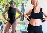 Rebecca Gibney, 60, shows off her incredible figure in swimsuit after the ageless beauty unveiled her weight loss and body transformation