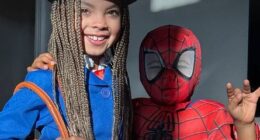 Rochelle Humes' kids dress as Mary Poppins and Spider-Man, Coleen Rooney's son Cass brings the magic as Harry Potter and Jacqueline Jossa's daughter channels chipmunk Alvin as the stars celebrate World Book Day