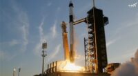 Rocket FINALLY launches to replace NASA astronauts stranded for nine months with replacement crew