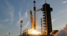 Rocket FINALLY launches to replace NASA astronauts stranded for nine months with replacement crew