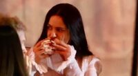 Rosalia devours a burger and Demi Moore consoles herself with french fries after huge Oscars loss as worse for wear stars leave Vanity Fair bash