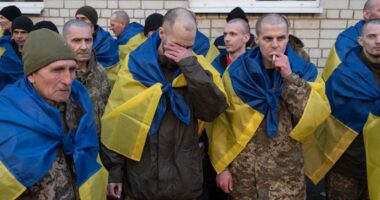 Russia and Ukraine swap hundreds of prisoners in one of the war's largest exchanges