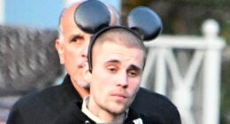 Sad portrait of Justin Bieber at the 'happiest place on earth' with wife Hailey amid his spiraling torment