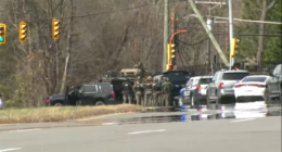 Suspect surrenders to police after hours-long standoff near CIA headquarters in Virginia