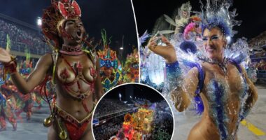 The Rio Carnival 2025 samba queens set Rio ablaze in jaw-dropping costumes: PHOTOS