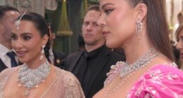 The moment Kim Kardashian lost HUGE diamond while attending $600m wedding of couple she'd never even met