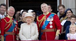 The moment Prince Harry scolded Meghan Markle like a 'naughty kid' on the Buckingham Palace balcony, according to a body language expert