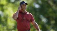 Tiger Woods says he ruptured his Achilles tendon, an injury that will keep him out of the Masters