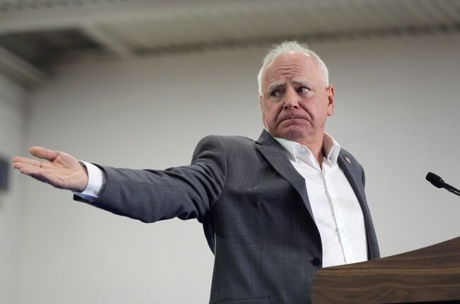 Tim Walz Barrels Toward 2028 With Deranged Trump Rant, Manages to Expose Himself in the Process