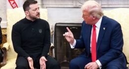 Two ‘pivotal moments’ led to Trump and Zelensky’s raging White House clash, body language expert says