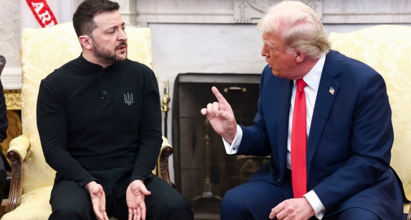 Two ‘pivotal moments’ led to Trump and Zelensky’s raging White House clash, body language expert says