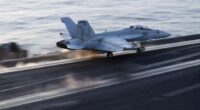 US shoots down drones fired at aircraft carrier by Houthi terror group after Trump launches rolling airstrikes