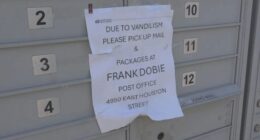 USPS stops delivering mail to entire neighborhood for month as customers blast ‘we need answers!’ & find sign on mailbox