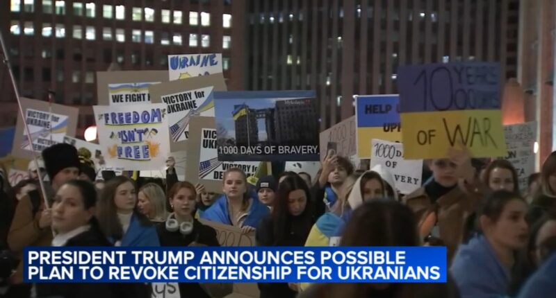 Ukrainian refugees in Chicago fearful President Trump's administration will revoke legal status amid Russia's war in Ukraine