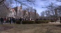 University of Chicago students protest ICE detention, possible deportation of Columbia grad, activist Mahmoud Khalil