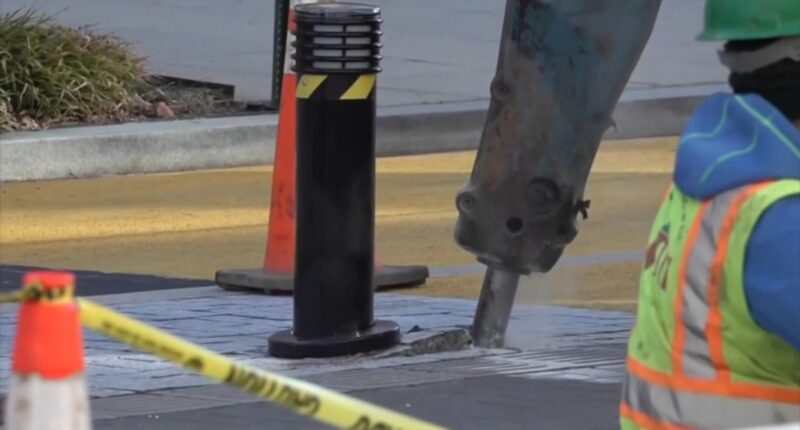 Washington, DC starts removal of 'Black Lives Matter' plaza on street near White House