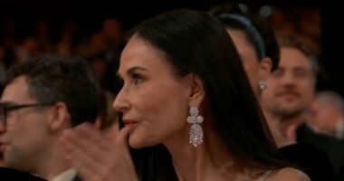 What did Demi Moore say after shock snub at Oscars 2025? Lip reader reveals her tense one-word reaction