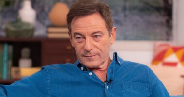 White Lotus star Jason Isaacs admits he 'liked not being himself' during decades-long drug addiction as he celebrates 25 years sober