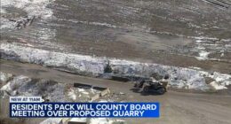 Will County residents pack meeting on proposed quarry in Wheatland Township near Bolingbrook school