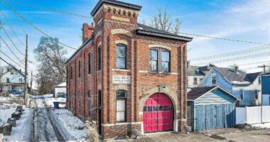 You can live in a firehouse but there's a catch. See the quirky three-bedroom home on the market for $100k