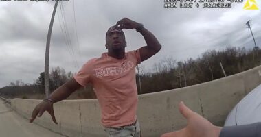 Bodycam shows man attack Ohio state trooper before he stole a patrol car and was shot dead