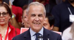 Canadian Prime Minister Mark Carney sends blistering message to Donald Trump just moments after being re-elected in shock comeback