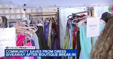 Chicago crime: Prom dress giveaway at McKinley Park The R.O.C.K. Exchange Resale Boutique after burglary puts event in jeopardy