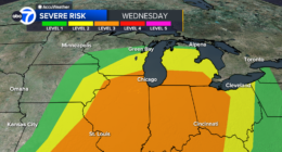 Chicago weather Wednesday: Entire area under Level 3 risk for severe weather after strong Indiana, Michigan storms leave 5 dead