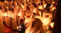 Easter around the world: From bombed out church in Lebanon to community prayer in Pakistan, how Christian occasion was marked across the globe
