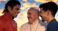 Fury over 'creepy' and 'disrespectful' AI video showing Pope Francis in heaven as he shares hugs with Princess Diana, Muhammad Ali, Amy Winehouse and the Queen