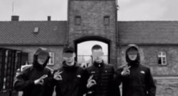 German school students made neo-Nazi gesture at Auschwitz and sang a nationalist chant at Bergen-Belsen
