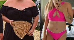 After undergoing gastric sleeve surgery in 2020 when her weight topped out at 170kg, Claire has since lost a staggering 92kg and transformed her life