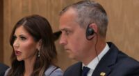 'ICE Barbie' Kristi Noem and her 'lover' Corey Lewandowski are cozier than ever despite White House concerns