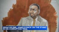 Illinois Sen. Emil Jones III takes witness stand in own defense for 2nd day at federal corruption trial in Chicago