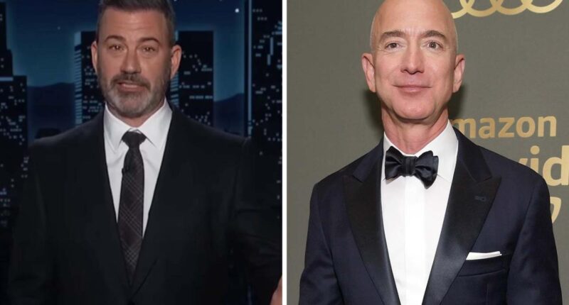 Jimmy Kimmel Calls Jeff Bezos Out For Not Listing Trump’s Tariffs On Amazon: He “Folded Faster Than An Amazon Basics Umbrella” 