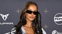 Maya Jama finally CONFIRMS romance with Ruben Dias after months of speculation - as pair are seen packing  on the PDA in public for first time at football event