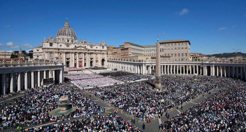 Mighty and meek attend Pope Francis' funeral in St. Peter's Square, a ceremony he helped reimagine