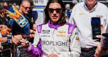 NASCAR's Katherine Legge says she has been receiving death threats after Xfinity crash at Rockingham