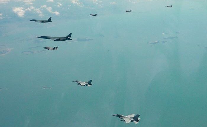 North Korea threatens a response to US flying long-range bombers over South Korea