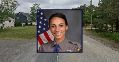 Officer charged in violent home invasion on ex-boyfriend