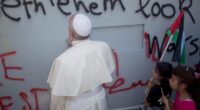 Pope's frequent calls to a Catholic church made him a revered figure in war-battered Gaza