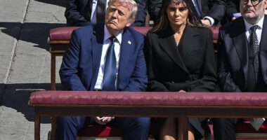 The veiled message beneath Donald and Melania's sartorial schism at the funeral of Pope Francis
