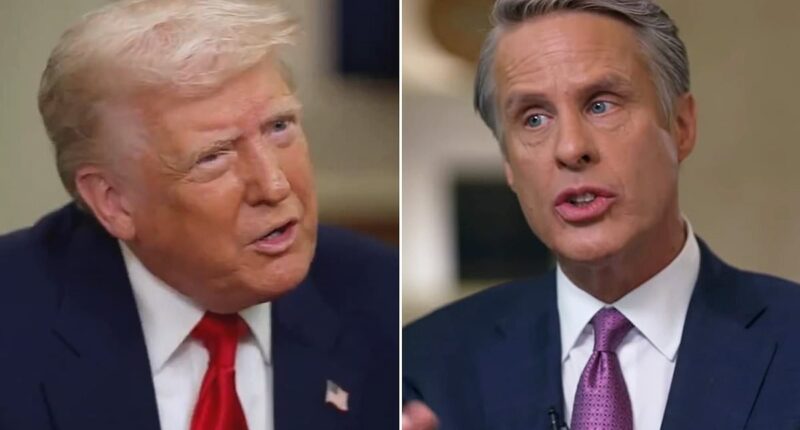 Trump eviscerates ABC reporter with humiliating insult about why he was picked for landmark Day 100 interview