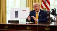 Trump says courts cannot review his global tariffs