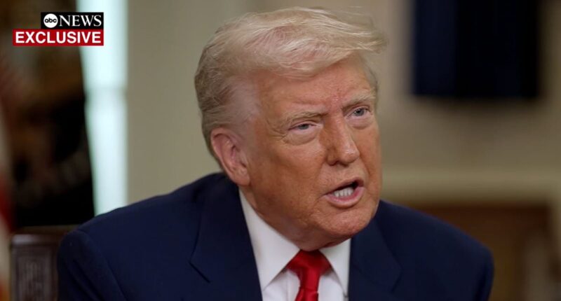 Trump's eyebrow-raising response on whether Americans can expect price spikes as he downplays economic fears