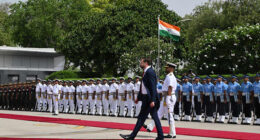 Vance arrives in India for a 4-day visit that includes talks with Modi and personal engagements