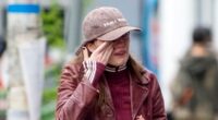 White Lotus star Aimee Lou Wood breaks down in tears as she's seen for the first time since SNL's 'mean and unfunny' skit about her teeth was praised by co-star Walton Goggins amid 'feud'