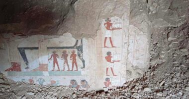 Egyptian archaeologists discover three tombs in Luxor