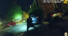 Akron police release bodycam video from incident where suspect fired at officers